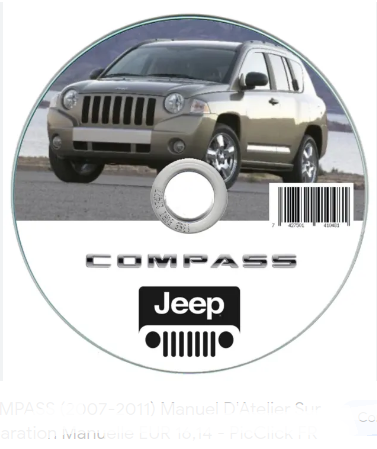 Manuel d'atelier jeep Compass 2014 français { {{ Docautomoto }}