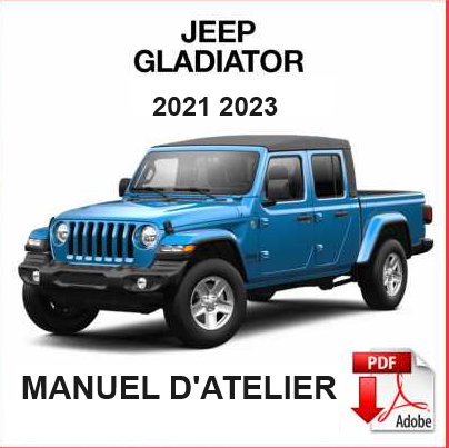 Manuel d'atelier jeep Gladiator 2021 français { {{ Docautomoto }}