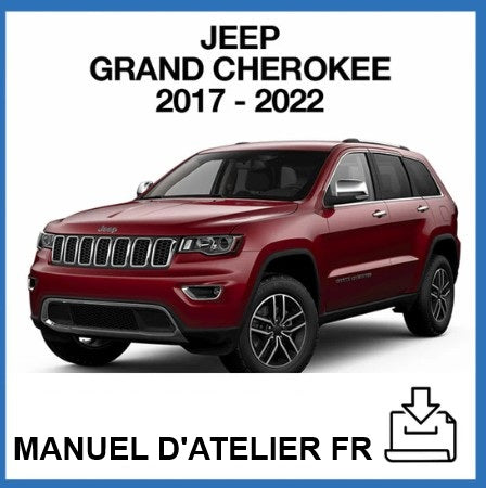 Manuel d'atelier Jeep Grand Cherokee 2017 2022 français Docautomoto