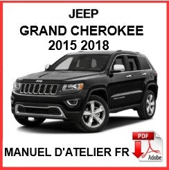 manuel d'atelier Jeep Grand Cherokee 2015 2018 français { {{ Docautomoto }}