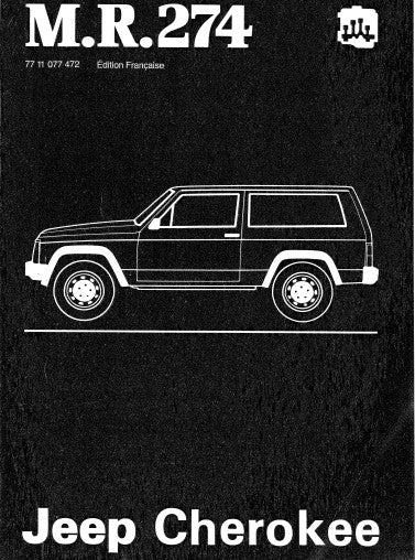 Manuel d'atelier Renault Jeep Cherokee 1985 { {{ Docautomoto }}