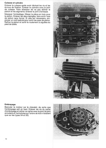 Manuel d'atelier KTM 125 250 400 1979 français { {{ Docautomoto }}