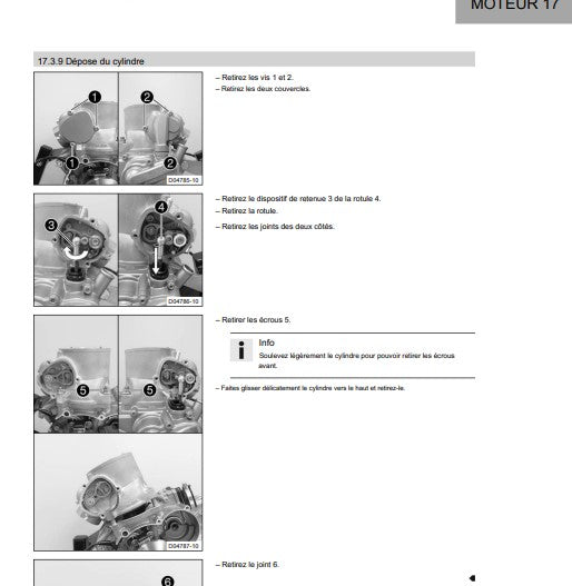 Manuel d'atelier KTM 250 SX 2020 français Docautomoto