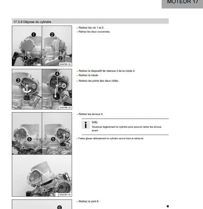 Manuel d'atelier KTM 250 SX 2020 français Docautomoto