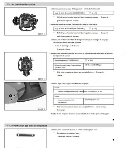 Manuel d'atelier KTM 450 SXF 2024 français Docautomoto