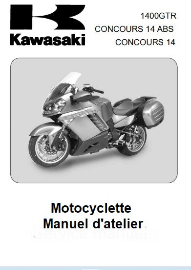 Manuel d'atelier Kawasaki 1400 GTR français { {{ Docautomoto }}