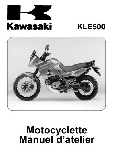 Manuel d'atelier Kawasaki 500 KLE 2006 en français Docautomoto