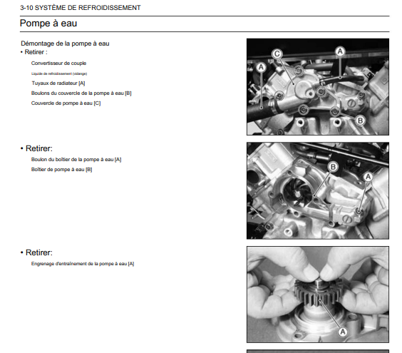 Manuel d'atelier Kawasaki Mule 2002 français Docautomoto