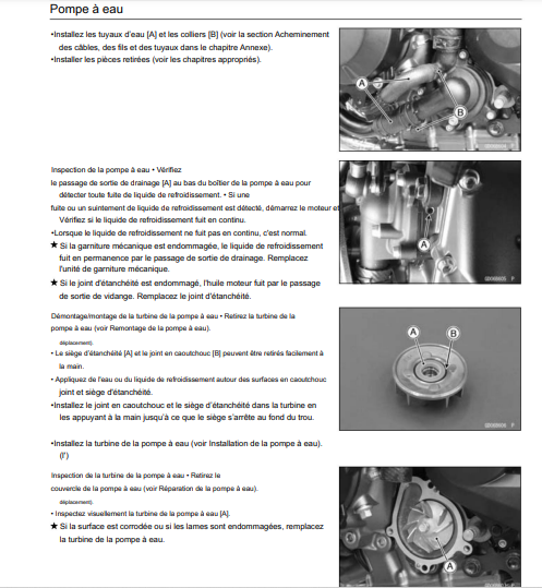 Manuel d'atelier Kawasaki Ninja H2 français Docautomoto
