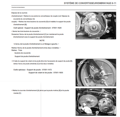 Manuel d'atelier Kawasaki 800 Teryx 2014 français Docautomoto
