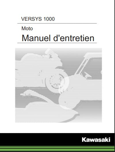 Manuel d'atelier kawasaki 1000 versys français Docautomoto