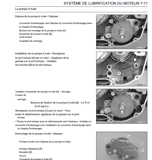Manuel d'atelier Kawasaki Z250 SL 2014 2016 pdf français Docautomoto