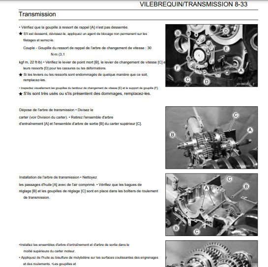 Manuel d'atelier Kawasaki ZRX 1200 2001 2006 français Docautomoto