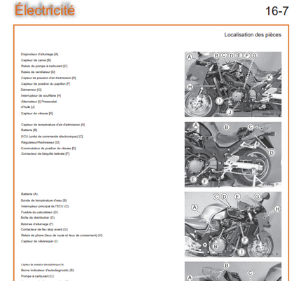 Manuel d'atelier kawasaki ZX12R 2003 français Docautomoto