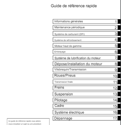 Manuel d'atelier Kawasaki ZX 12 R Ninja 2003 2006 français Docautomoto