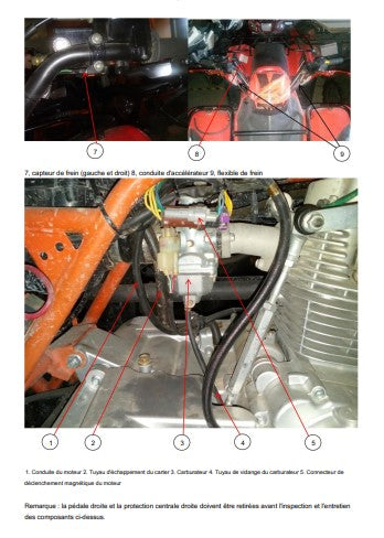 Manuel d'atelier Kayo Moto AU 200 2018 français { {{ Docautomoto }}