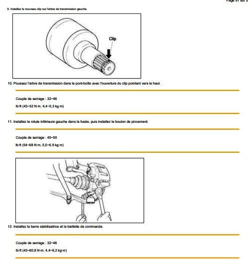 Manuel d'atelier Kia Rio 2006 2010 français Docautomoto