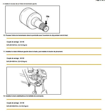 Manuel d'atelier Kia Rio 2006 2010 français Docautomoto