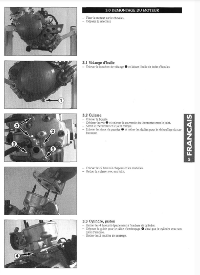 Manuel d'atelier KTM 125 LC2 Français { {{ Docautomoto }}