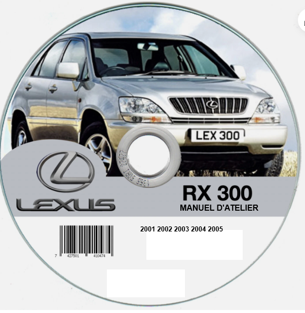 Manuel d'atelier Lexus RX300 2000 2005 français