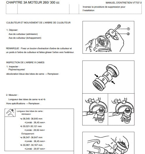 Manuels d'atelier quads Linhai Hytrack 50 80 150 200 160 300 en français { Docautomoto