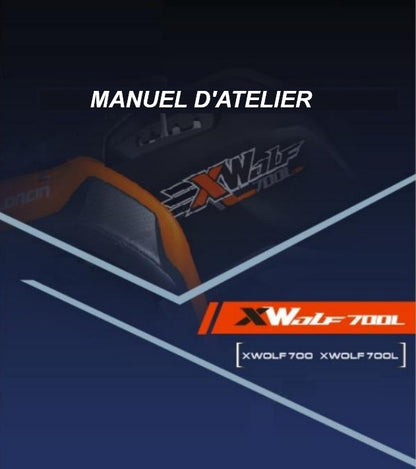 Manuel d'atelier Quad Loncin X WOLF 700 2023 français