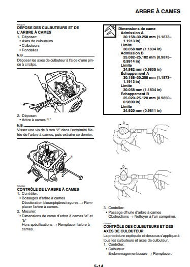 Manuel d'atelier Yamaha Aerox MBK Nitro 2014 en français Docautomoto