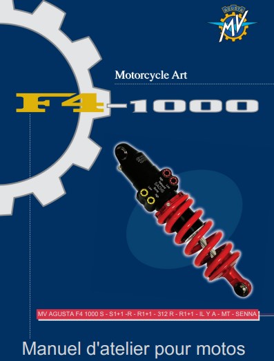 Manuel d'atelier MV Agusta F4 Ago Tamburini 2007 Docautomoto