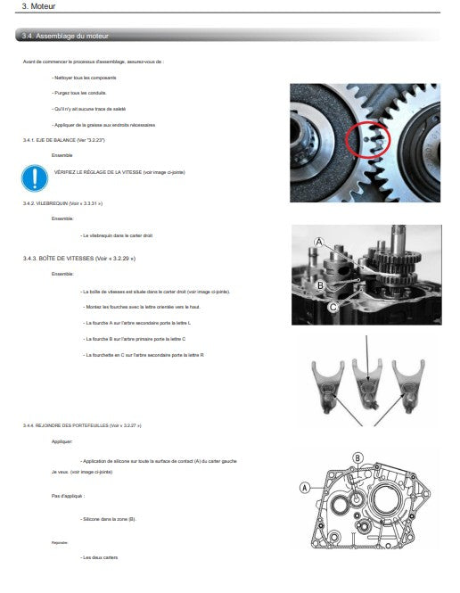 Manuel d'atelier Macbor 125 français