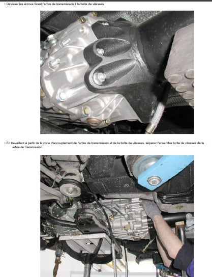 Manuel d'atelier Maserati Quattroporte 2003 2006 français Docautomoto