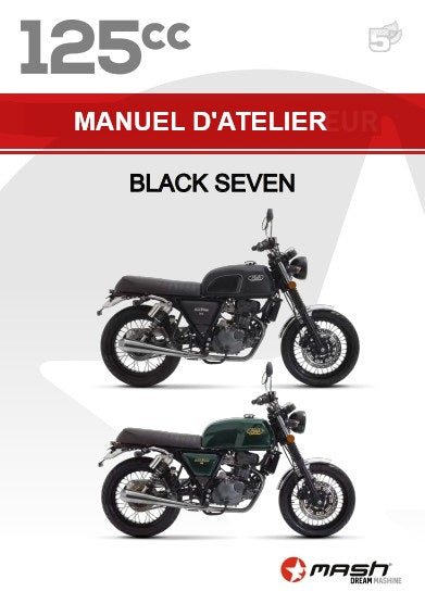 Manuel d'atelier Mash 125 Black Seven E5 2022 français