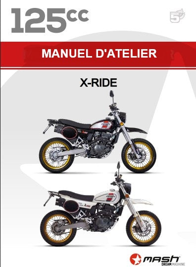 Manuel d'atelier Mash 125 X Ride Euro 5 français { {{ Docautomoto }}