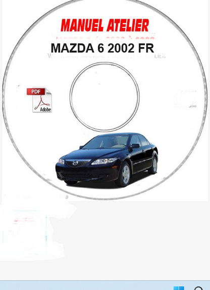 Manuel d'atelier français Mazda 6 PDF 2002 en français Docautomoto