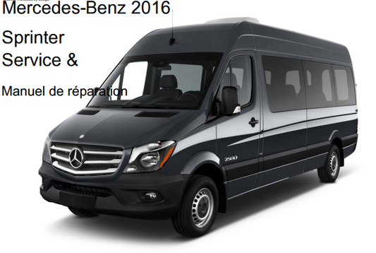 Manuel d'atelier Mercedes Sprinter 2016 Docautomoto