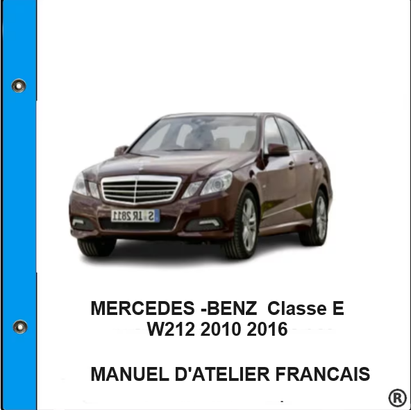 Manuel d'atelier Mercedes Classe E W212 2010 2016 Docautomoto