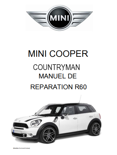 manuel d'atelier BMW Mini Cooper Coutryman R60 français { Docautomoto