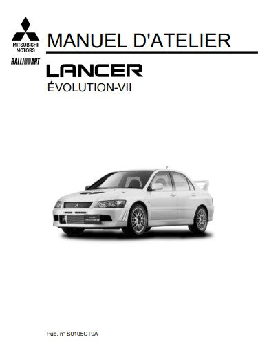 Manuel d'atelier Mitsubishi lancer Evo 7 français Docautomoto