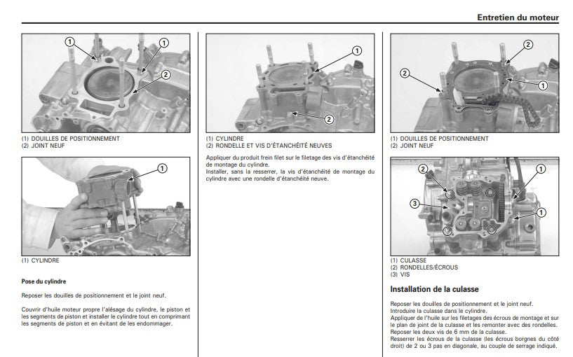 Manuel d'atelier Montesa 301 Cota 2023 français { {{ Docautomoto }}
