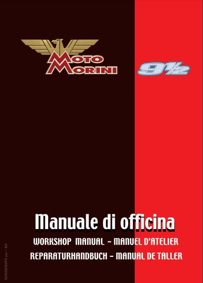 Manuel d'atelier Morini 9 1/2 2007 en français { {{ Docautomoto }}