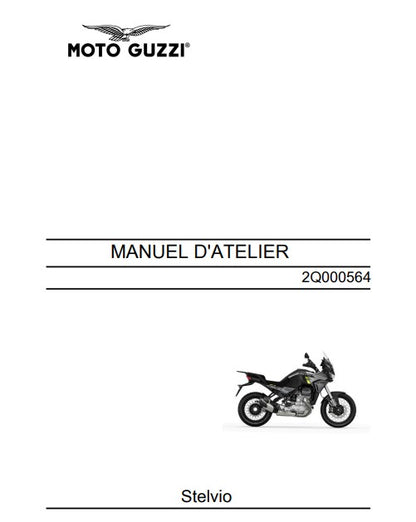 Manuel d'atelier Moto Guzzi Stelvio 2024 français Docautomoto