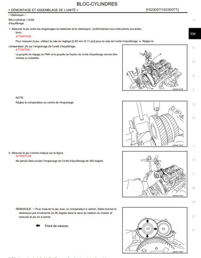 Manuel d'atelier Nissan D23 2017 2020 français Docautomoto