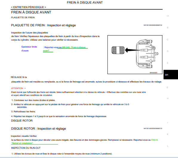 Manuel d'atelier Nissan Leaf 2010 2017 français { {{ Docautomoto }}