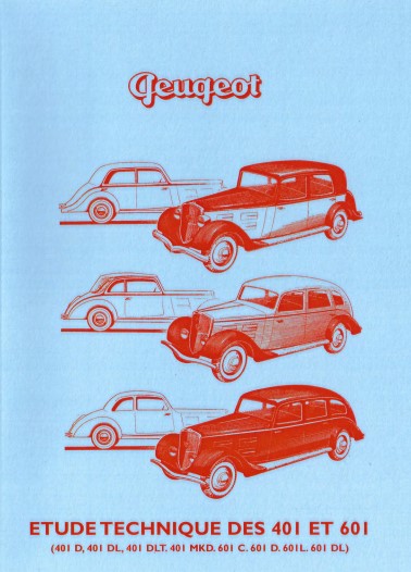 Manuels de réparation Peugeot 201 301 401 601 Docautomoto