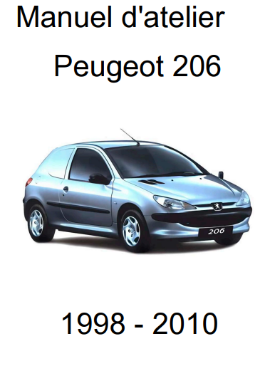 Manuel d'atelier Peugeot 206 tous modèles { Docautomoto
