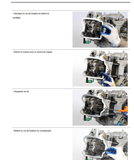 Manuel d'atelier Piaggio 400 MP3 HPE 2023 français { {{ Docautomoto }}