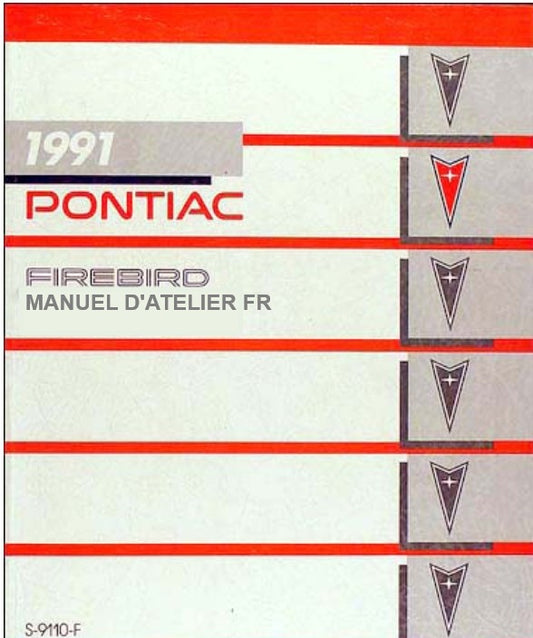 Manuel d'atelier Pontiac Firebird V6 1991 français Docautomoto
