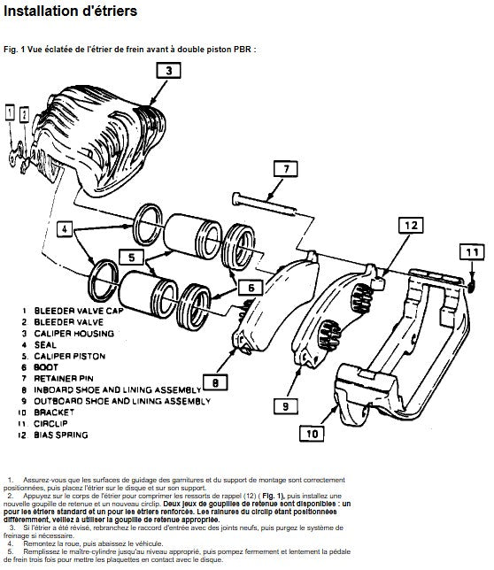 Manuel d'atelier Pontiac Firebird V6 1991 français