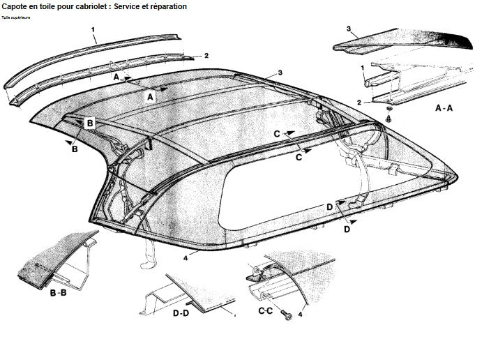 Manuel d'atelier Porsche 944 S2 3L cabriolet 1991 français