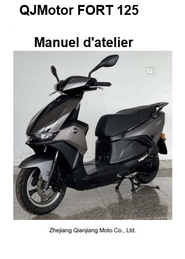 Manuel d'atelier QJMotor Fort 125 2024 français Docautomoto