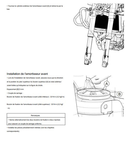 Manuel d'atelier QJ Motor SRT 700 X 2026 français